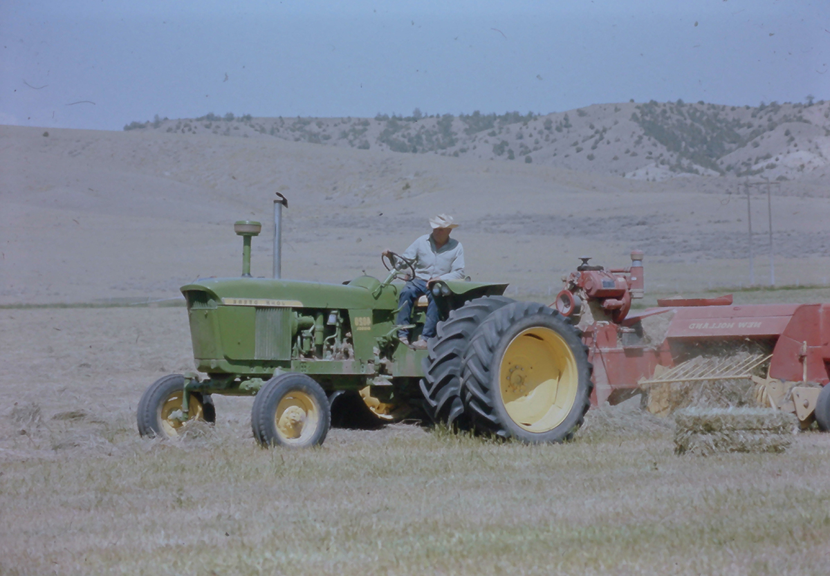 Flynn Ranch | Bailing Hay | Townsend, MT